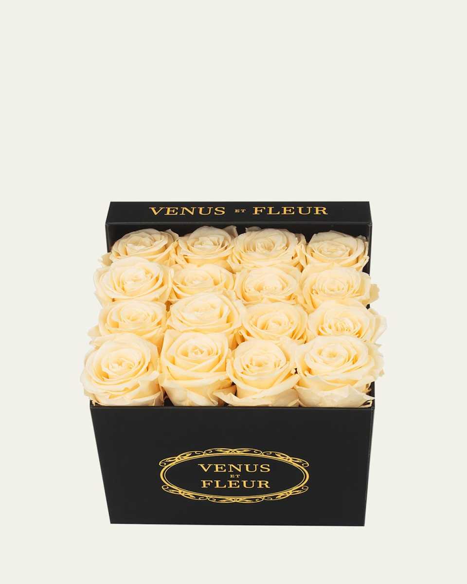 Classic Small Square Rose Box